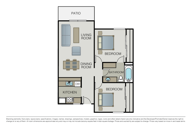 Unit 01104 01104 floor plan